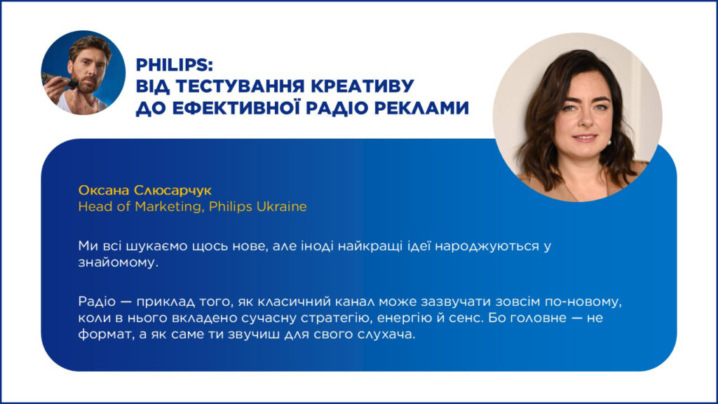 Кейс Philips Sonicare на радіо